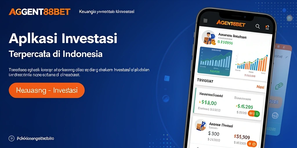 Antarmuka pengguna AGENT88BET yang modern dan fungsional untuk investasi.