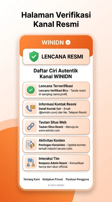 Kanal Resmi Aplikasi winidn untuk Pengguna Android